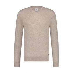 State of Art Mouliné sweater with V-neckline - brown (8514)