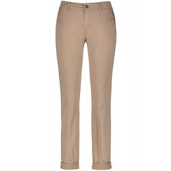 Taifun 7/8 length fabric pants - beige (09360)