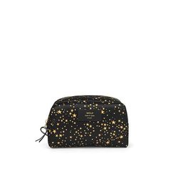 WOUF Cosmetic bag STARS - black/yellow (00)