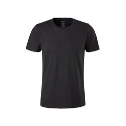 s.Oliver Red Label T-shirt étroit en jersey (2 pièces) - noir (9999)