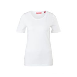 s.Oliver Red Label Slim fit: Jerseyshirt - weiß (0100)