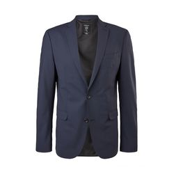 s.Oliver Black Label Slim fit: jacket with hyperstretch - blue (5952)