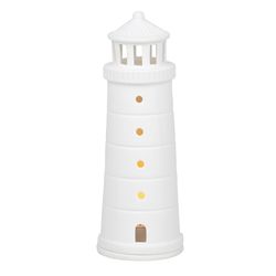 Räder Leuchtturm (Ø6,5x18cm) - weiß (NC)