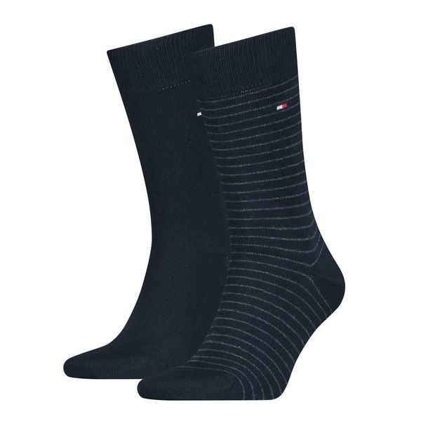 Tommy Hilfiger Striped socks - black (322)