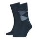 Tommy Hilfiger Argyle socks - blue (322)