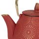 SEMA Design Teapot (17x13x13cm) - Lotus - gold/red (00)