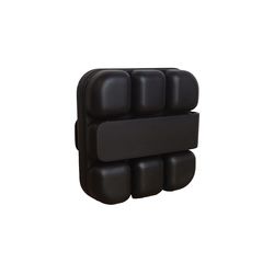 Cookut Ice cube tray - black (00)