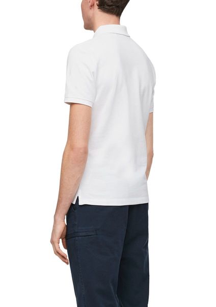 s.Oliver Red Label Regular fit: Polo shirt - white (01A1)