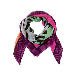 Street One Print Square Scarf - pink (32768)