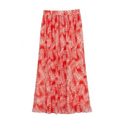 Molly Bracken Pleated skirt - white/red (RED)