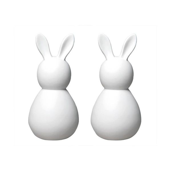 Räder Porcelain bunnies set of 2 - white (NC)