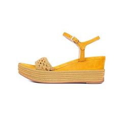 Unisa Wedge Sandals - yellow (AMBER)