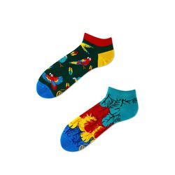 Many Mornings Socks PARADISE PARROT LOW - red/green/blue (00)