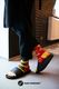 Many Mornings Socks FAST FOOT - red/yellow (00)