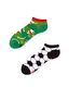 Many Mornings Socks FOOTBALL FAN LOW - white/black/green (00)