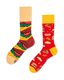 Many Mornings Chaussettes FAST FOOT - rouge/jaune (00)