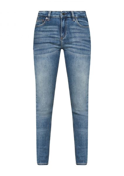 Q/S designed by Skinny: Schmale Jeans - Sadie - blau (57Z3)