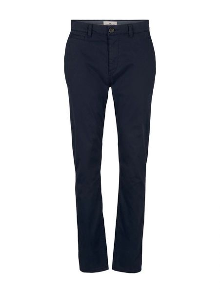 Tom Tailor Slim Fit: pantalon chino TRAVIS - bleu (10668)
