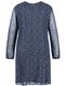 Samoon Paisley print plissé dress - blue (08102)