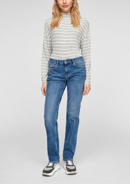 s.Oliver Red Label Regular Fit: Straight leg-Jeans - Karolin - blau (53Z6)