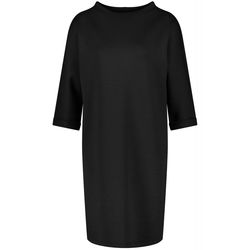 Taifun 3/4 sleeve dress - black (01100)