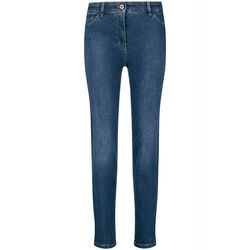 Gerry Weber Edition 5-Pocket Jeans Straight Fit - bleu (862002)