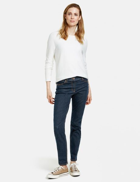 Gerry Weber Edition Skinny Fit: Skinny leg-Jeans - bleu (83000)