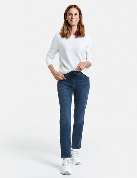 Gerry Weber Edition 5-Pocket Jeans Straight Fit - blue (862002)