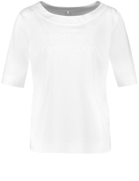 Gerry Weber Casual T-shirt 1/2 manche - blanc (99700)