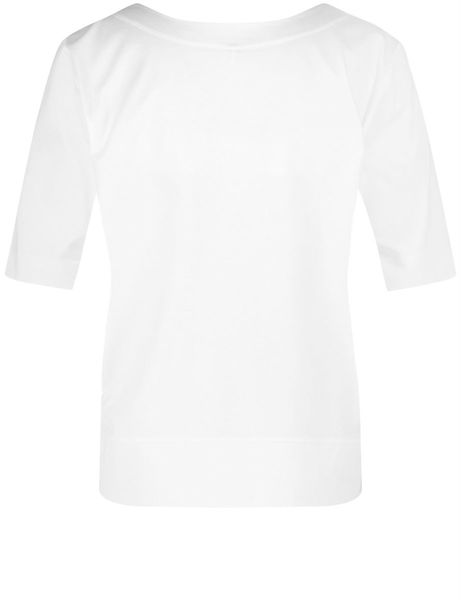 Gerry Weber Casual T-shirt 1/2 manche - blanc (99700)