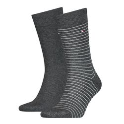 Tommy Hilfiger Striped socks - white/gray (201)