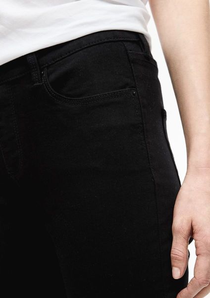 Q/S designed by Skinny Fit: Super Skinny leg jeans - Sadie - black (99Z4)