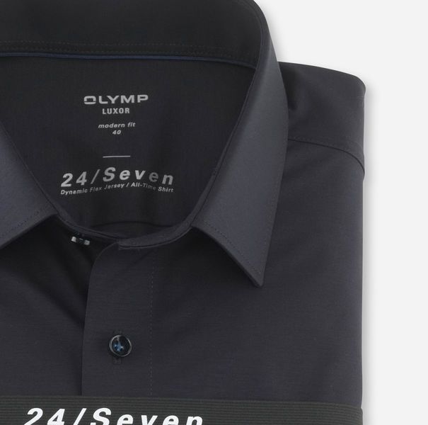 Olymp Modern Fit: long sleeve shirt - blue (18)