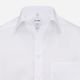 Olymp Comfort Fit: short sleeve shirt - white (00)