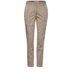 Cecil Casual Fit trousers Cargostyle - beige (12968)