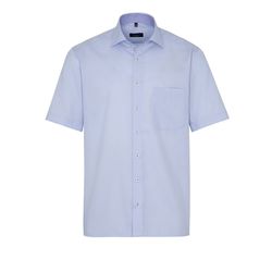 Eterna Comfort Fit: chemise à manches courtes - bleu (12)