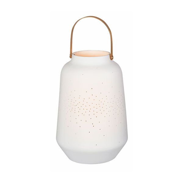 Räder Porcelain lantern (Ø17,5x26,5cm) - white (NC)