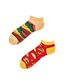 Many Mornings Chaussettes FAST FOOT LOW - rouge/jaune (00)