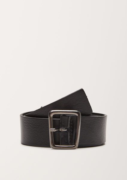 s.Oliver Red Label Real leather belt - black (9999)