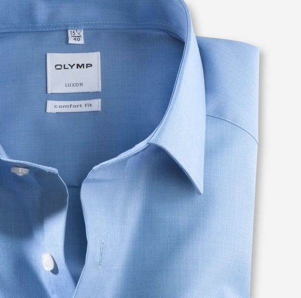 Olymp Comfort fit: shirt - blue (15)