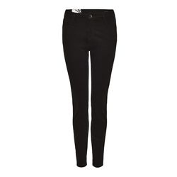 Opus Skinny pants EVITA VELOURS - black (900)