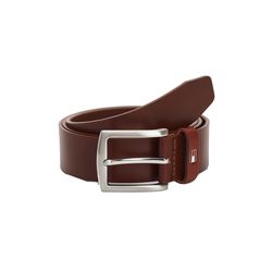 Tommy Hilfiger Denton Leather Belt - brown (257)