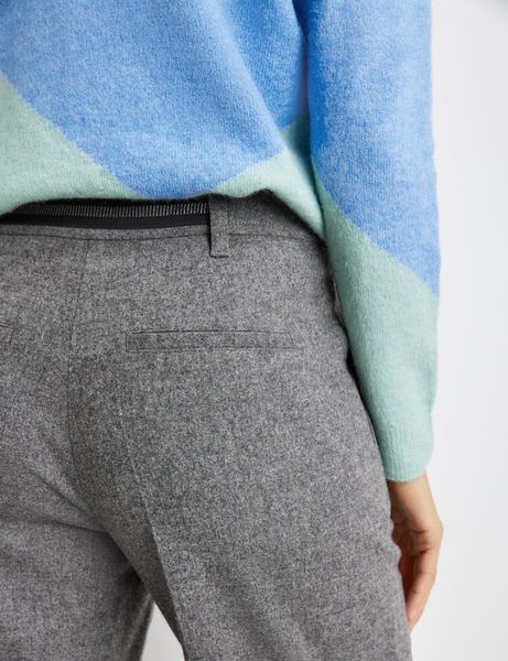 Straight Wool Flannel Pants in Grey  Wardrobe NYC  Mytheresa