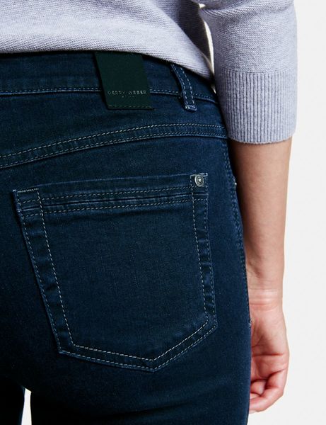 Gerry Weber Edition 5-Pocket Jeans Straight Fit - bleu (86800)