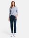 Gerry Weber Edition 5-Pocket Jeans Straight Fit - blue (86800)