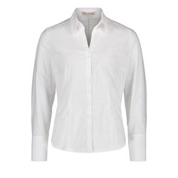 Betty Barclay Shirt blouse with V-neck - white (1000)