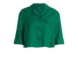 Betty Barclay Linen blazer with short cut - green (5726)