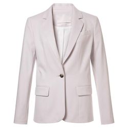 Yaya Jersey fitted tailored blazer - pink (34105)