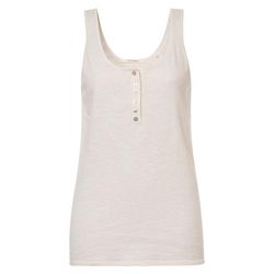 Yaya Tank top with buttons - beige (99691)