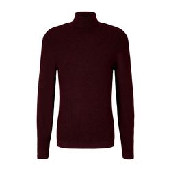 Tom Tailor Fine structured turtle neck - red (24017)